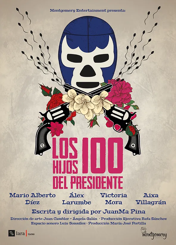 Cartel de la obra Los 100 Hijos del Presidente