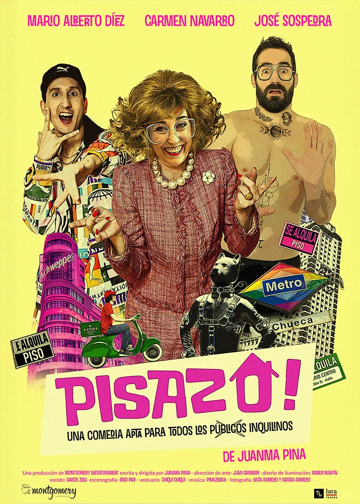 Cartel de la obra Pisazo!
